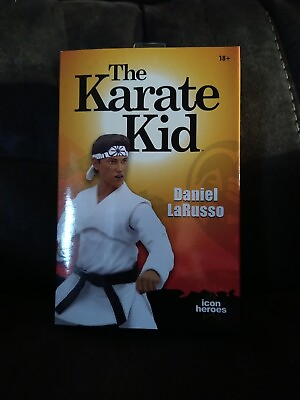 #ad The Karate Kid: Daniel LaRusso Icon Heros Action Figures case fresh $43.00