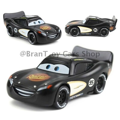 #ad Disney Pixar Cars No.95 Black Lightning McQueen 1:55 Diecast Model Toy Car Gifts $8.38