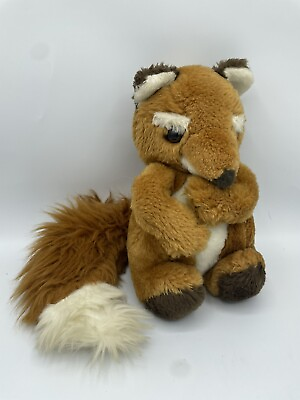 #ad Vintage Daekor The Fancy Tales Fox Plush stuffed animal 1982 $16.20