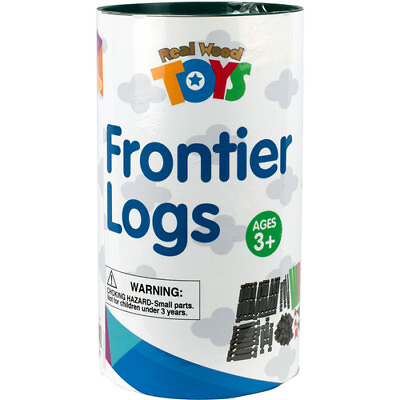 #ad Group Sales 1602 75 Pc. Frontier Logs Bucket $4.77