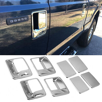 #ad #ad Chrome Door Handle Covers For Ford F 250 F 350 F 450 Super Duty 4Doors 1999 2016 $16.89