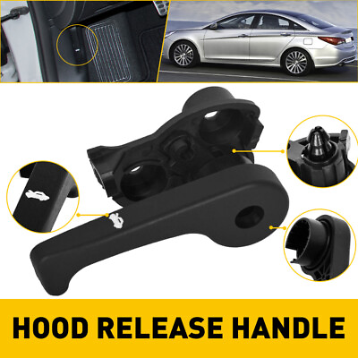 #ad Hood Latch Release Handle amp; Base Fit for 11 19 Hyundai Sonata 11 16 Kia Optima $11.99