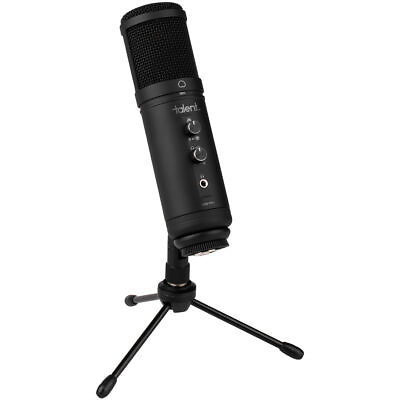 #ad Talent USB PRO Professional USB Microphone with Headphone Output Mix and Volume $35.95
