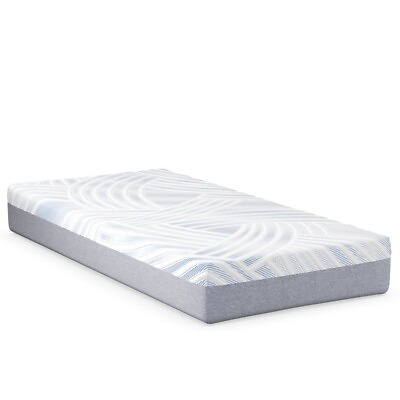 #ad 10quot; Twin XL Cooling Adjustable Bed Memory Foam Bedroom Breathable Sleep Mattress $318.42