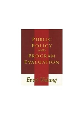 #ad Public Policy and Program Evaluation by Vedung Evert Paperback softback Book $8.23