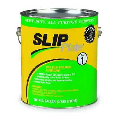 #ad Slip Plate Slip1 4X1g Dry Lubricant General Purpose 1 Gal Can Black $68.15