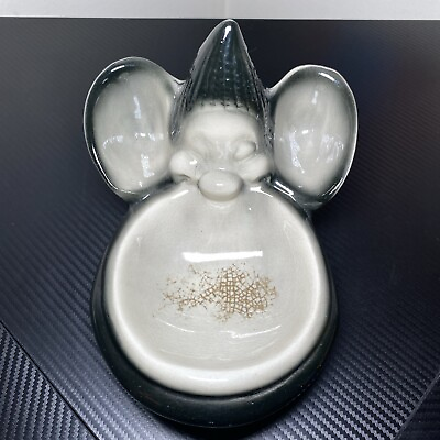 #ad Disney Ceramic 1957 Dopey Dresser Caddy Valet Fine Ent Calif Mid Century Gnome $24.32