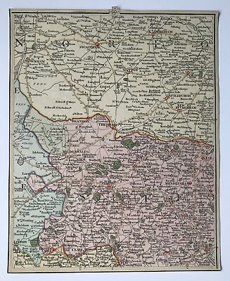 #ad Unframed Original antique map John Cary 1794 Norfolk Suffolk 10x8inch 19365 GBP 18.47