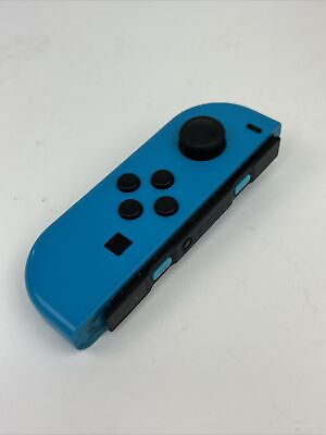 #ad Genuine OEM Nintendo Switch Left Only Neon Blue Joy Con HAC 015 $24.00