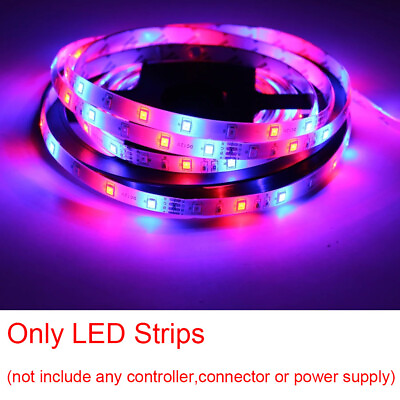 #ad 16.4ft 4Pin 12V LED Strip Rope Light Lights RGB Changing Only LED Strips $3.67
