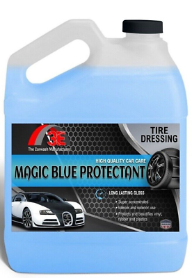 #ad Magic Blue Tire Shine Protection TIRE DRESSING Long lasting High Glossy 1 Gallon $41.29
