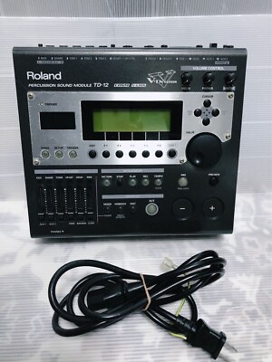#ad ROLAND TD 12 Electronic Drum Sound Module japan Working LCD display problem $385.00