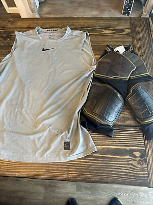 #ad Nike Pro Combat Hyperstrong Mens XL Football Pants Shorts amp; Nike Pro XL Shirt $30.00
