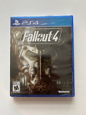 #ad Fallout 4 Spanish Edition Playstation 4 PS4 New Sealed OOP Bethesda RPG w Poster $37.50