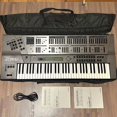 #ad Roland Jd 800 synthesizer digital sound source Roland PCM module Jd 08 rare with $2094.90