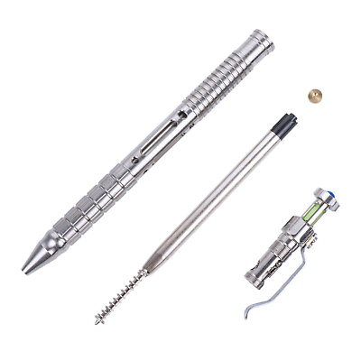 #ad EDC Titanium Alloy Signature Pen Ballpoint High Grade Business Supplies Gift $19.88