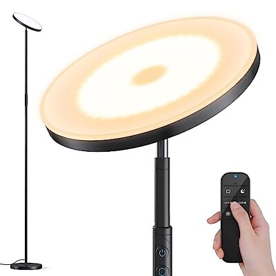 #ad Floor Lamp 36W 3000LM Sky LED Modern Torchiere 4 Color Temperatures Super Bright $49.00