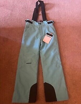 #ad Kids Ziener Ski Pants Ski Salopettes New with Tags sizes 140 152 Colour Aqua GBP 79.99