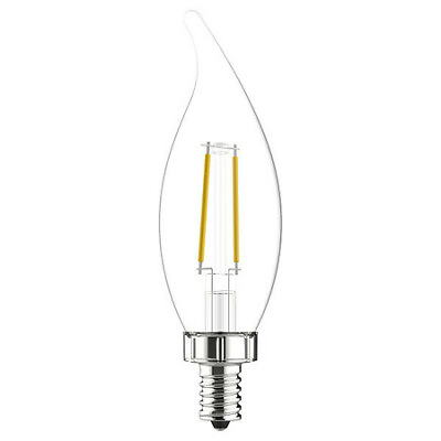 #ad Current Led3dfcac C 2Pk Led Bulb Decorative4 1 2 In L2.5 WPk2 $8.69
