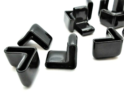#ad 19mm x 19mm Angle Iron Vinyl End Caps 90 degree Fits 3mm Thick Materials $12.68