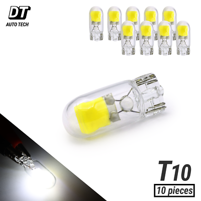 #ad Syneticusa T10 194 168 LED White Bulbs Combo 320lm Interior License Plate x10 $13.49