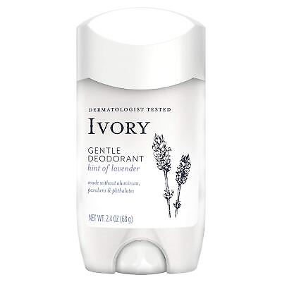 #ad Gentle Aluminum Free Ivory Hint of Lavender 2.4 oz Pack of 2 $32.18