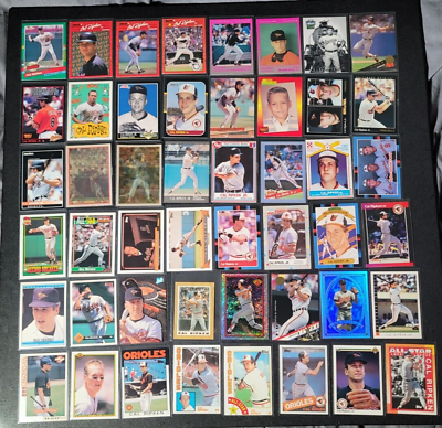#ad Cal Ripken Jr. lot A of 100 different baseball cards multiples years $44.99