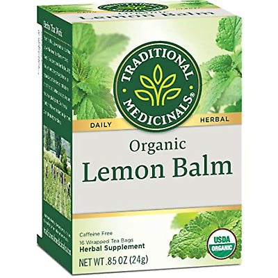 #ad Traditional Medicinals Tea Organic Lemon Balm Calms Nerves amp; Supports Digestio $6.99