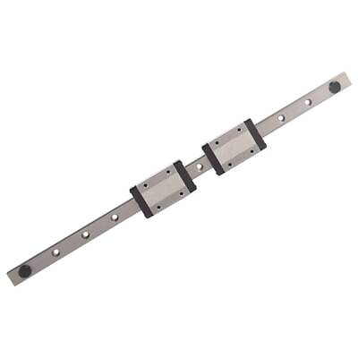 #ad MGN12 300 700mm Linear Rail Guide Slide Shaft Rod MGN12H Bearing Block $23.99
