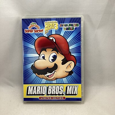 #ad Mario Bros. Mix DVD Super World Limited Edition Super Show Cartoon $7.99