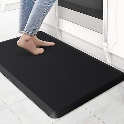 #ad Anti Fatigue Comfort Gel Mat 17.3quot;x28” Cushioned Kitchen Non Slip Desk Floor Mat $28.21