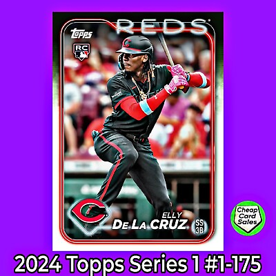 #ad 2024 Topps Series 1 Baseball {1 175} Pick Your Card And Complete Your Set 🔥🔥 $9.99