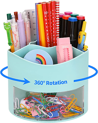 #ad Desk Organizer Office Supplies with DrawerDesktop Stationary Organizer Storag $15.78