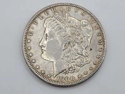 #ad 1900 US 1 Dollar Silver Coin Morgan Dollar KM#110 $55.00