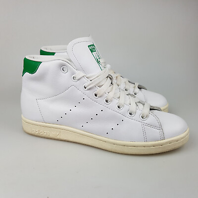 #ad Men#x27;s Youth ADIDAS #x27;Stan Smith Mid#x27; Sz 6 US Casual Shoes 3 Extra 10% Off AU $48.99