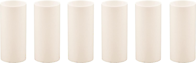 #ad #ad 2 Inch Tall Cream Plastic Candle Covers Sleeves Chandelier Socket Covers Set o $11.96