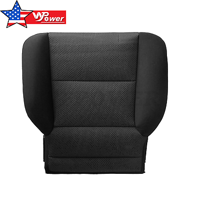 #ad Driver Bottom Seat Cover Cloth For 2015 Chevy Silverado 1500 LS Black $107.89