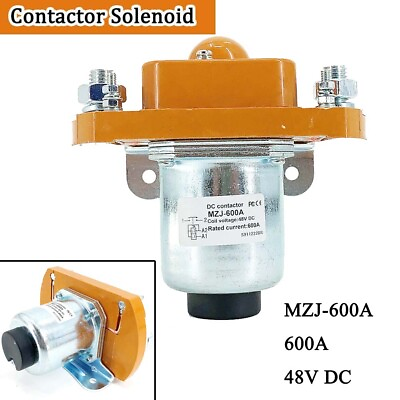 #ad Universal Contactor Solenoid MZJ 600A 48V High Quality Heavy Duty for Golf Cart $69.00