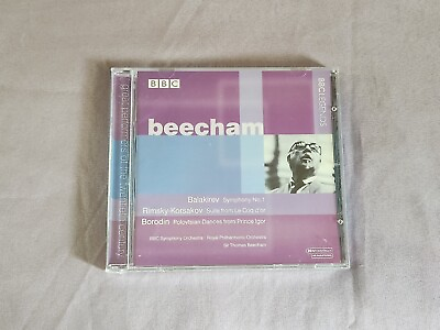 #ad BBC Legends Beecham Balakirev Symphony No. 1 Borodin Korsakov CD 2001 $15.00