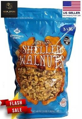 #ad #ad Member#x27;S Mark Natural Shelled Walnuts 3 Lbs. FREE SHIPPING $12.47