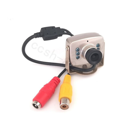 #ad 600TVL IR Night Vision Video Audio Color CCTV Mini Security Home HD Micro Camera $15.19