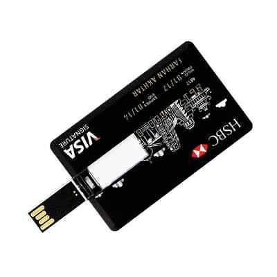 #ad USB Flash Drive High Speed Bank Credit Card Thumb Drive 8GB 16GB 32GB 64GB AU $53.99