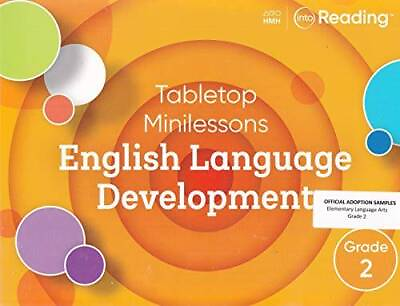 #ad HMH: into Reading English Language Development Tabletop Minilessons GOOD $54.87