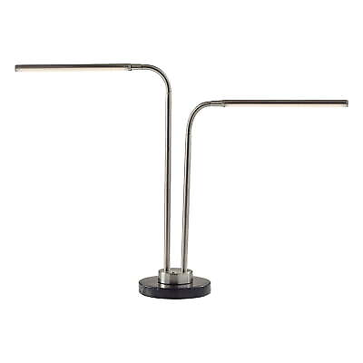 #ad LED Adjustable Desk Lamp 34quot;H Brushed Steel $156.04