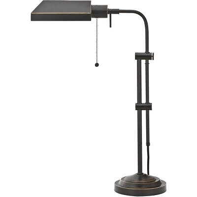 #ad CAL Lighting amp; Accessories BO 117TB DB Pharmacy Table Lamp Dark Bronze $170.00