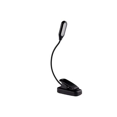 #ad Mini Gooseneck LED Reading Book Light Clip Rechargeable USB Table Night Lamp $5.29