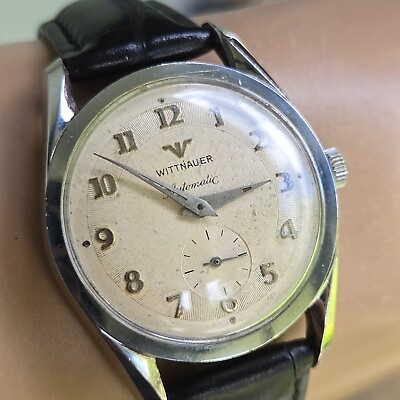 #ad Vintage WITTNAUER men#x27;s automatic watch 11AN 17Jewels swiss 1960s $215.00