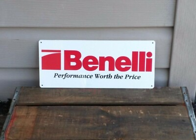 #ad BENELLI FIRE ARMS GUN SHOP HUNTING DEALER M2 TACTICAL METAL SIGN 5X12 50072 $23.95