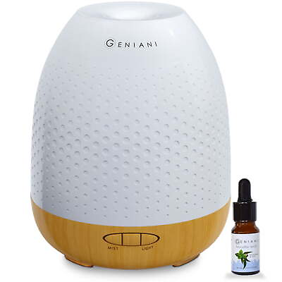 #ad Aromatherapy Essential Oil Diffuser and Aroma Oil Set Ultrasonic Cool Mist $32.29