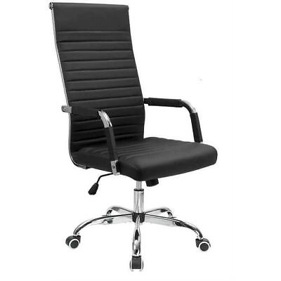 #ad Homall Ribbed Office Chair High Back Conference Chair $90.99